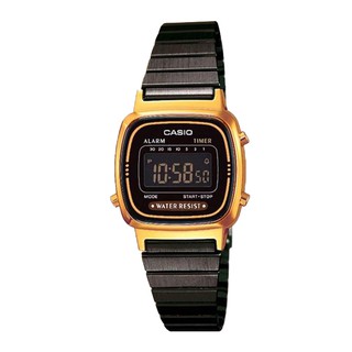 Đồng hồ casio chính hãng nữ dây thép la670wegb-1bdf