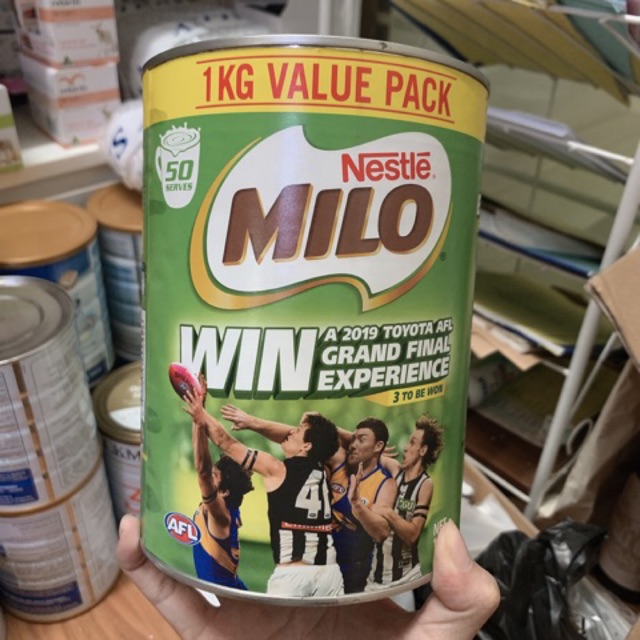 Sữa milo úc