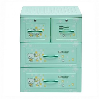 {CHÍNH HÃNG} Tủ quần áo nhựa hàng đẹp, tủ ngăn kéo nhựa PANDA 3 Tầng (HSL)