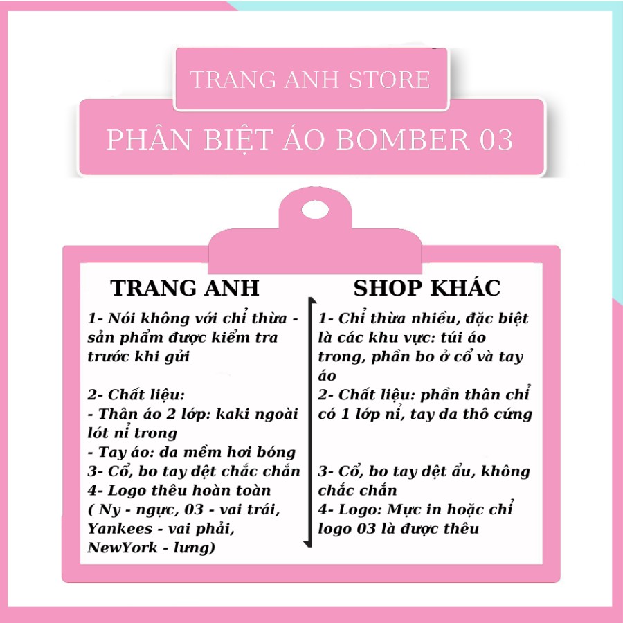 Áo bomber TRANG ANH tay da bóng chày 03 phong cách Ulzzang thể thao TAK98 | BigBuy360 - bigbuy360.vn