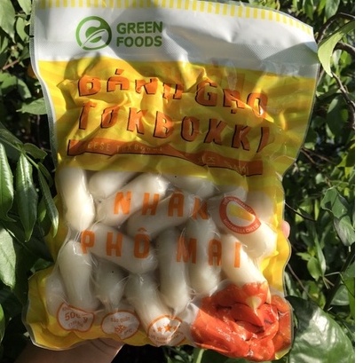 bánh gạo phô mai Hàn Quốc loại 1 nuongfood
