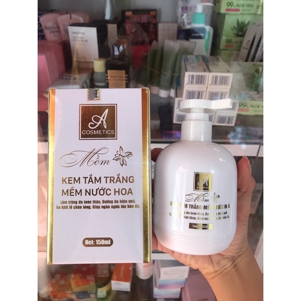 Kem Tắm Mềm Nước Hoa A Cosmetics