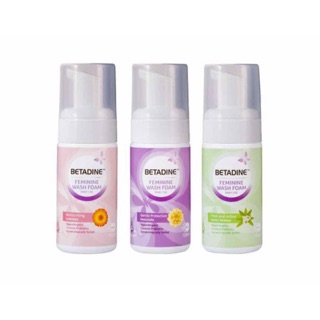 Dung dịch vệ sinh phụ nữ Betadine Feminine Wash Foam 100ml