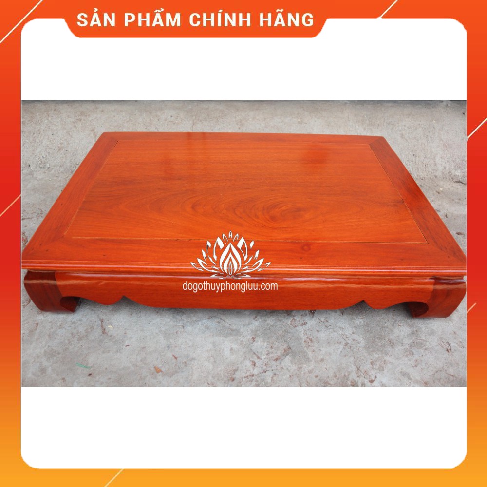 Bàn osin trơn gỗ hương- cao cấp