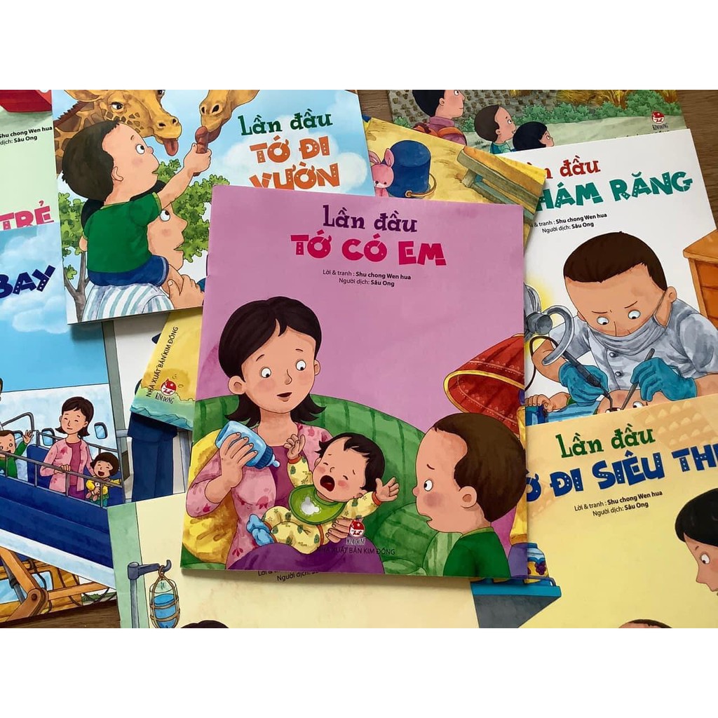 Sách Lần Đầu Tớ Đi (10 Cuốn)