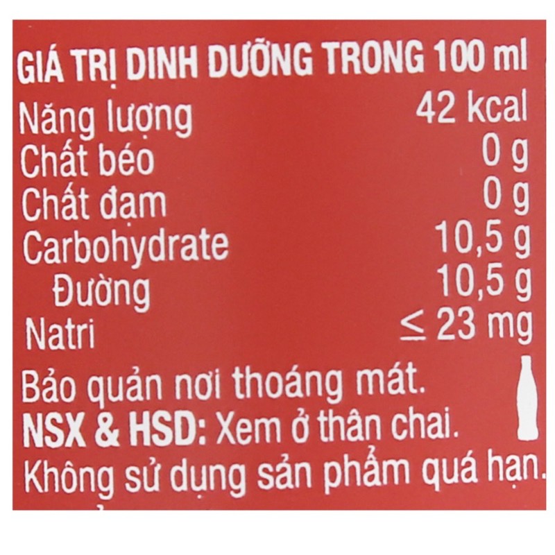 Thùng Coca Cola 24chai x 390ml