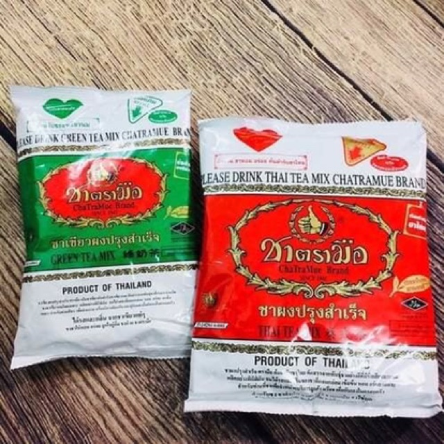Trà thái đỏ CHATRAMUE pha trà sữa túi 400g