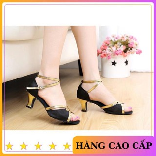 [ HÀNG LOẠI 1 ] Giày nữ khiêu vũ gót 5cm màu đen