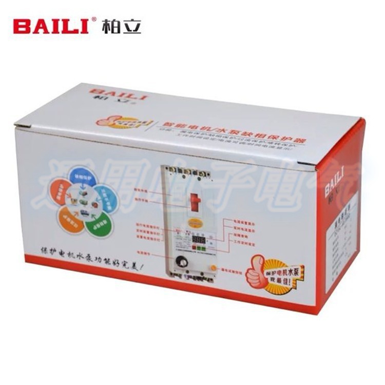 Baili- Aptomat hộ gia đình, cài đặt thời gian chạy, chống dòng dò, mất pha, bảo vệ quá tải động cơ