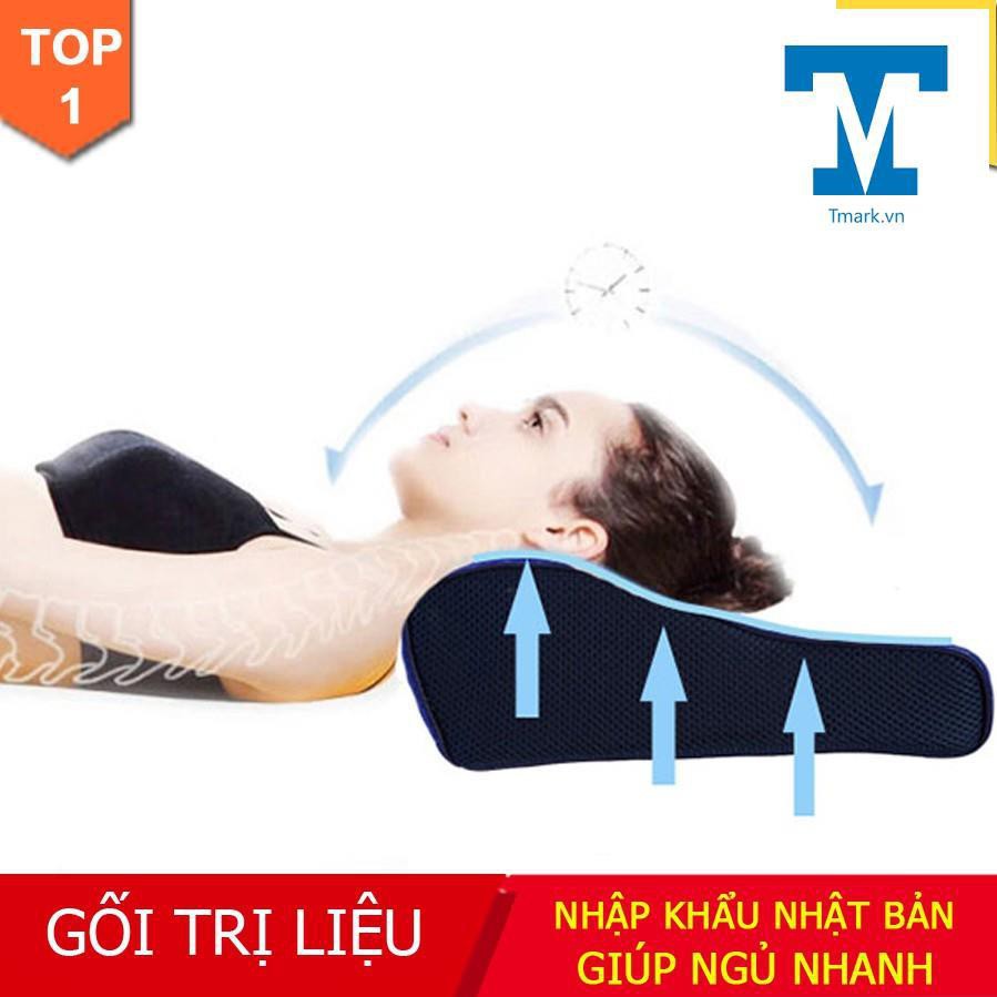 [GIẢM GIÁ SỐC] Gối NHẬT BẢN Chống Thoái Hóa Đốt Sống Cổ, Giúp Ngủ Nhanh, Hết Mất Ngủ, Chữa Ngáy Ngủ, Chống Trào Ngược