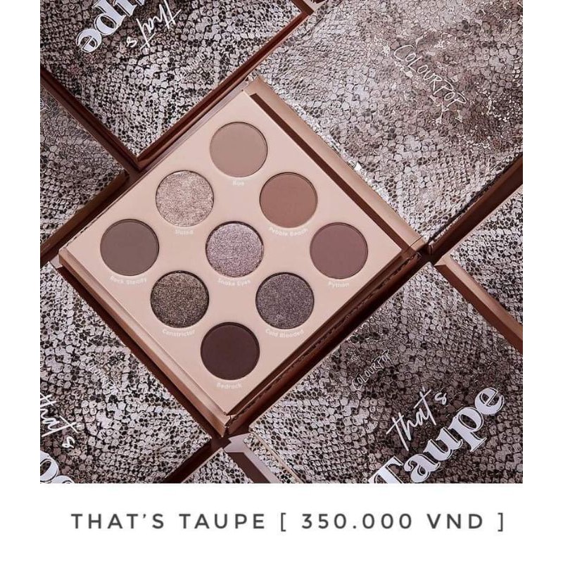 Bảng màu mắt Colourpop - Phấn Mắt 9 ô Colorpop Eyeshadow Palette