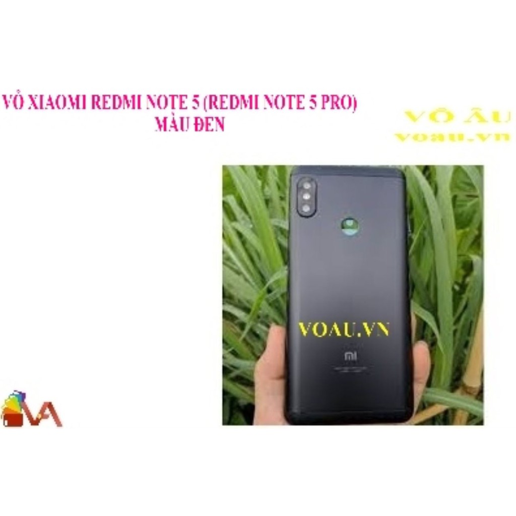 VỎ XIAOMI REDMI NOTE 5 (REDMI NOTE 5 PRO) MÀU ĐEN [chính hãng]