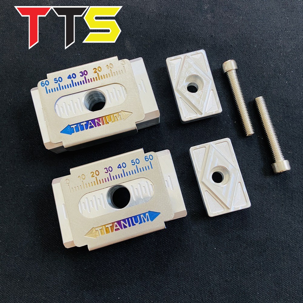 BÁT TĂNG SÊN CNC KÈM NẸP GẮP TITAN GR5 SỬ DỤNG CHO EXCITER, WINNER, SONIC, SATRIA