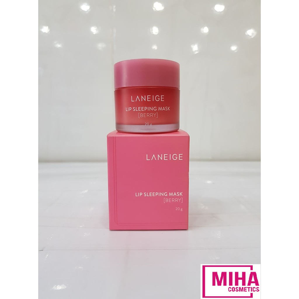 Mặt Nạ Ngủ Cho Môi Fullsize LANEIGE Berry 20g Hàn Quốc