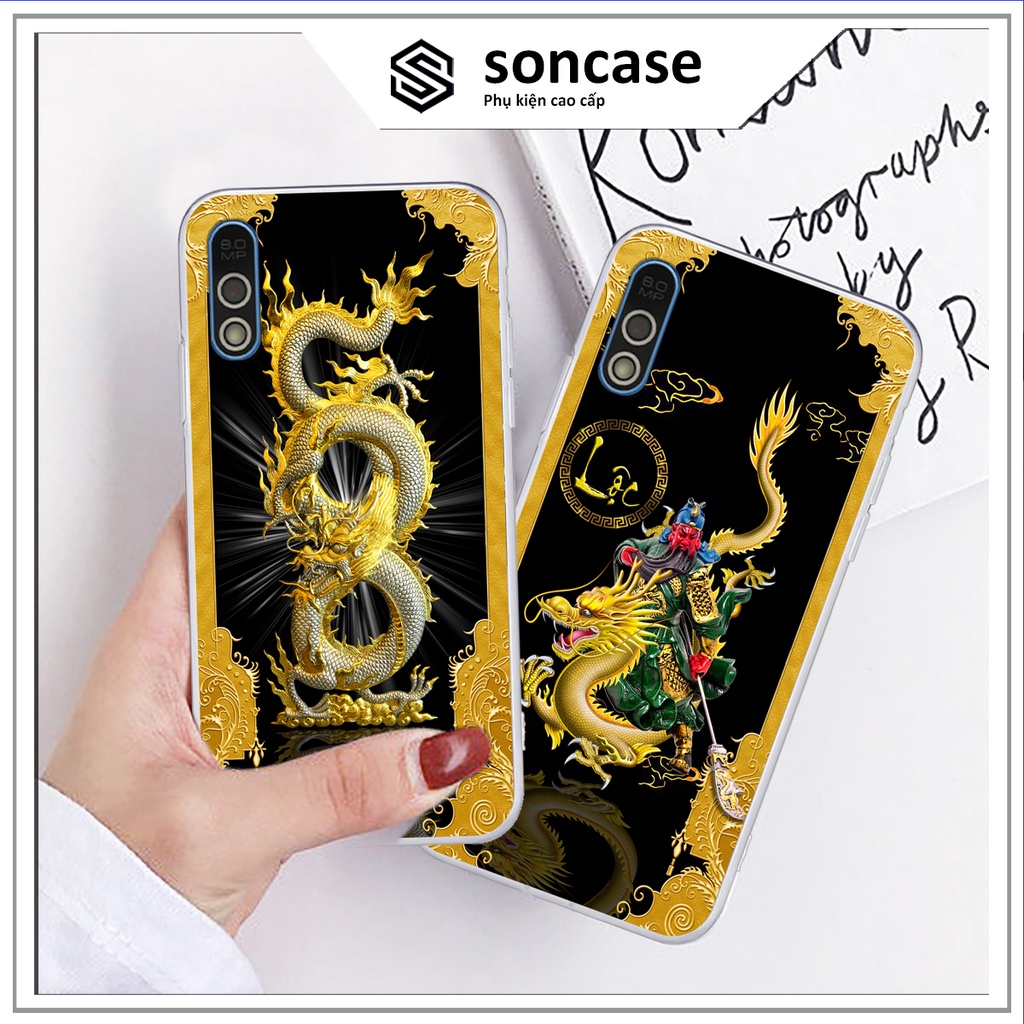Ốp Vsmart Bee / Bee 3 in hình tài lộc,mã đáo ốp lưng cao cấp chất lượng