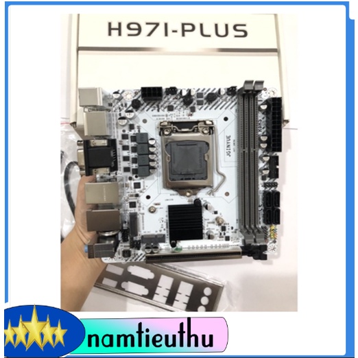 H97 Mini Bo Mạch Chủ ITX Chơi Game CPU sk 1150 DDR3 Hỗ Trợ I3i5i7 5775Ce3 V4