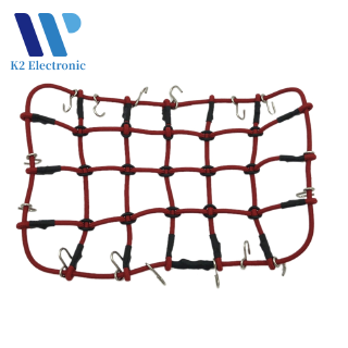 COD Elastic Luggage Net For 1/10 Traxxas Trx-4 Rc (red 110*130Mm) Ready [K2V]