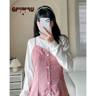 Đầm hồng nhung tăm -[Gau Nau]
