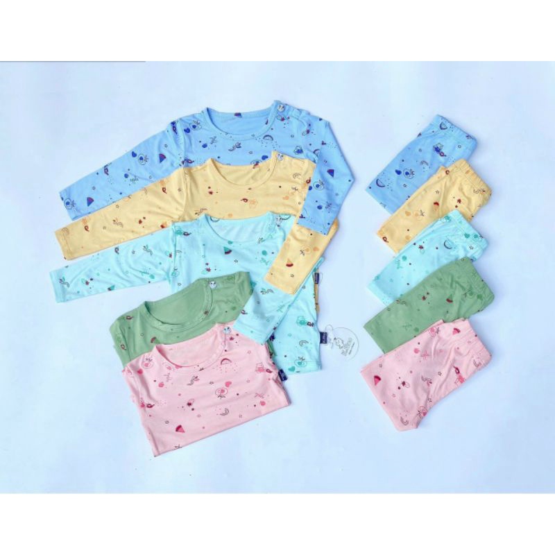 Bộ thun lạnh thu đông bé trai bé gái