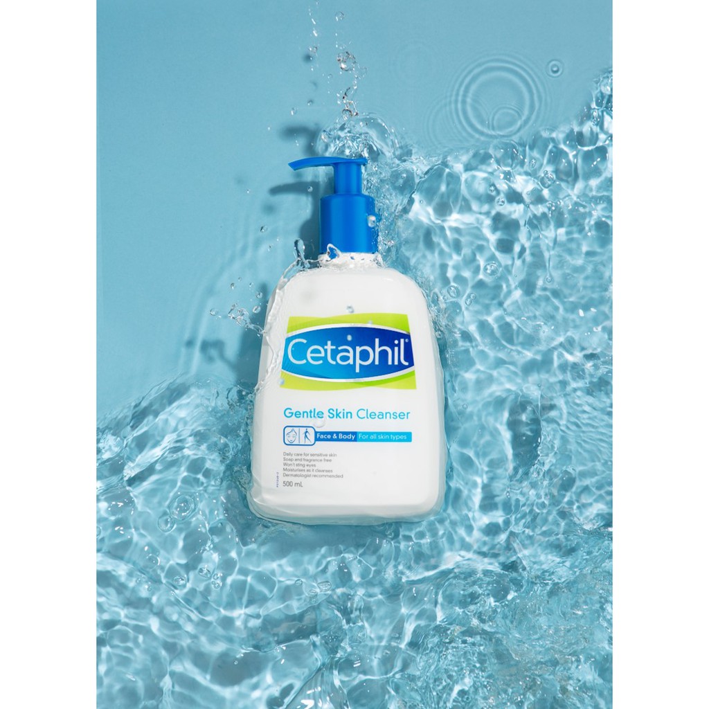 Sữa rửa mặt làm sạch dịu nhẹ Cetaphil Gentle Skin Cleanser 500ml