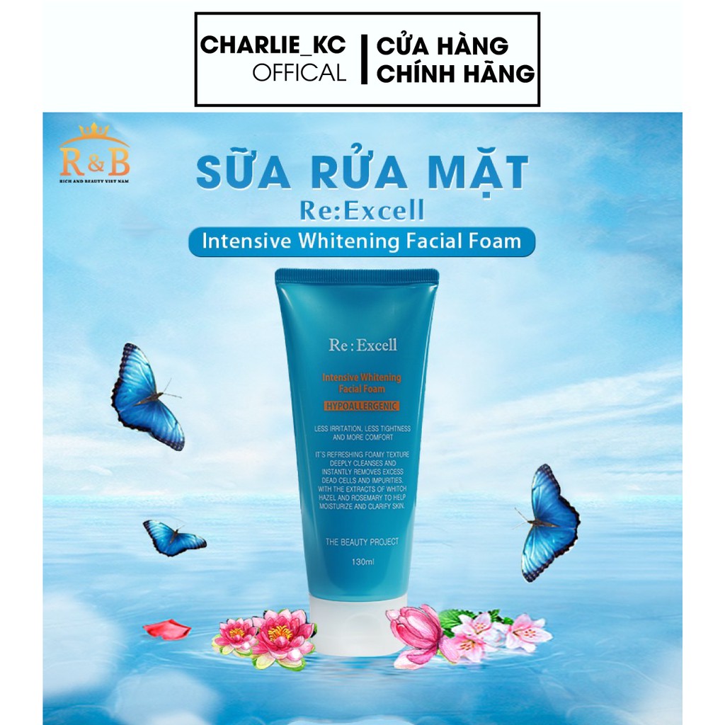 Sữa Rửa Mặt Intensive Whitening Facial Foam