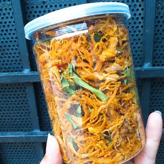 Combo 10 hủ 200gr khô gà