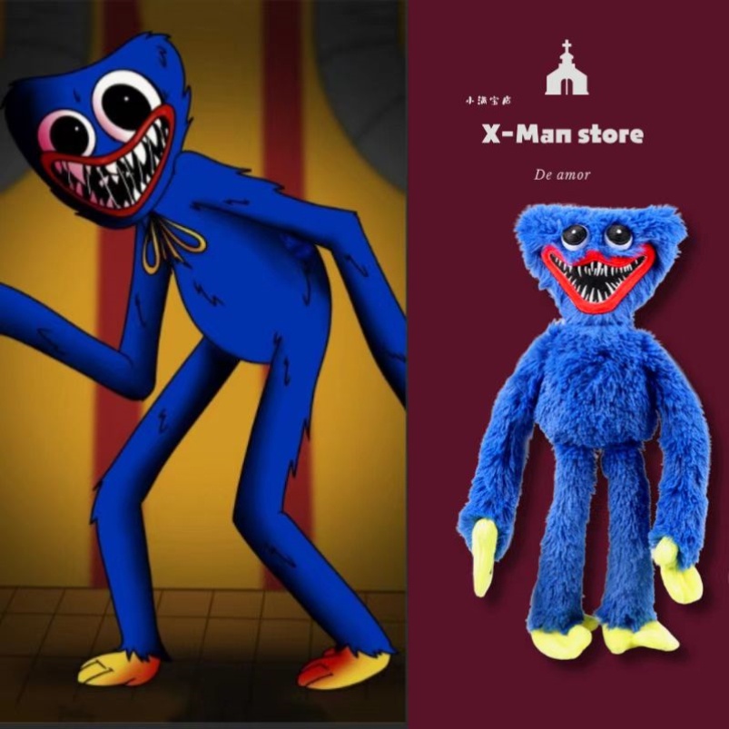 Đồ chơi thú bông động vật chủ đề Poppy Playtime Huggy Wuggy cho bé