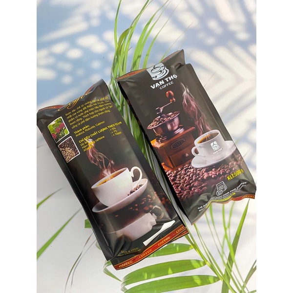 Cà phê rang bơ (500g/gói)- Pha phin - Thương hiệu Vạn Thọ Coffee.