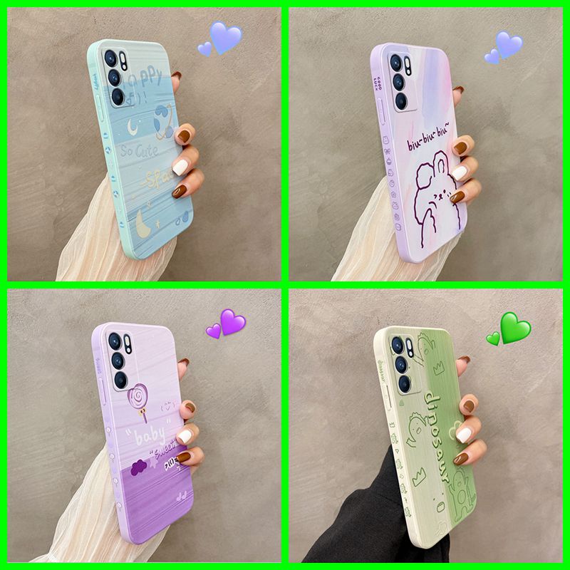 ốp lưng OPPO Reno 6 5G ốp lưng OPPO A16 Ốp Lưng OPPO A16 Reno6 Ốp Điện Thoại tpu silicone Mềm Chống Trầy In Hình Tranh Sơn Dầu Cho OPPO Reno 6 5G