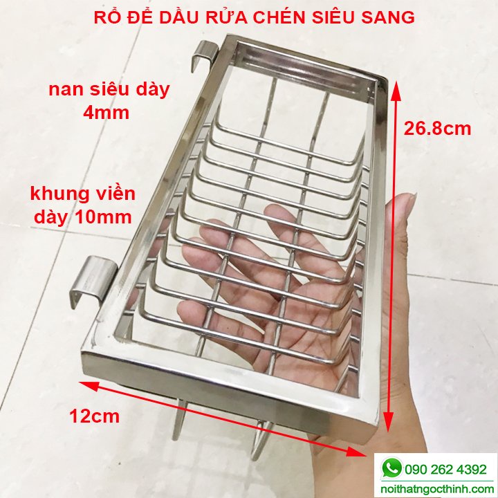 [NAN DÀY 4li-BH 5 NĂM] Kệ chén đa năng KC-96cm . KC-106cm  PLUS inox 304 cao cấp chịu lực tới 90kg