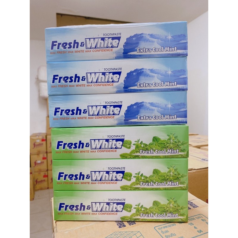 Kem Đánh Răng Fresh &amp; White Bạc Hà Thái Lan 160G