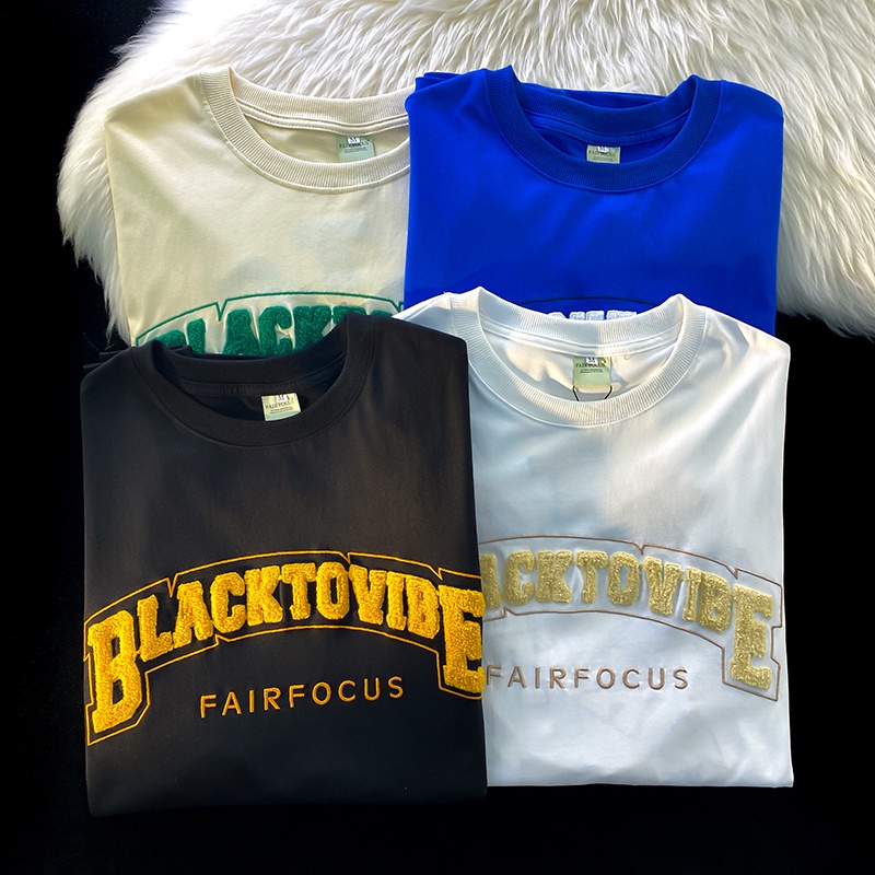 【ZHELIHANGFEI】Áo Thun Nữ Ngắn Tay Thêu Hoa