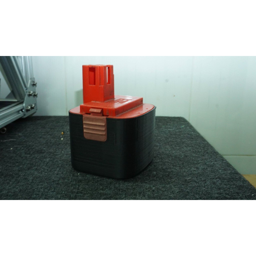 TNS.[In 3D] Đế Vỏ National 12v chưa được 9 cell và mạch ( CHỈ ĐẾ DƯỚI ) | BigBuy360 - bigbuy360.vn