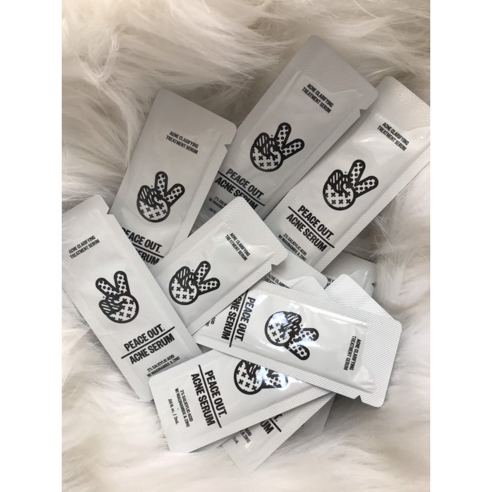 Serum giảm mụn Peace Out Acne Serum 2% Salicylic Acid - 2ml