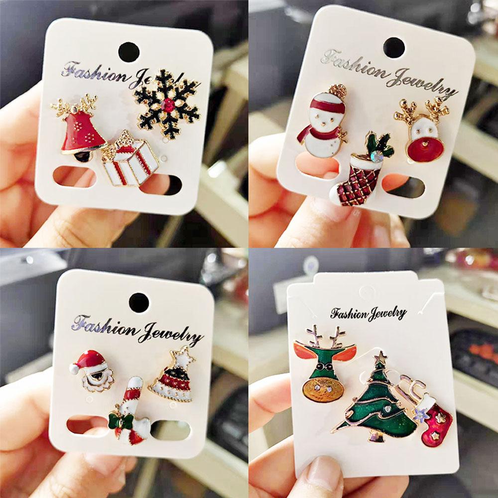 Set 3 Trâm Cài Áo Họa Tiết Giáng Sinh Hoạt Hình Đáng Yêu (TAYLOR1)