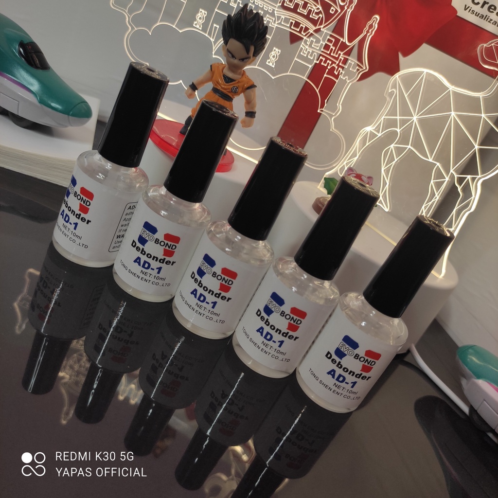 Nước sáng đá tháo móng giả AD-1 nail Yapas 10ml , chai sáng đá gỡ móng úp vệ sinh chuyên dụng