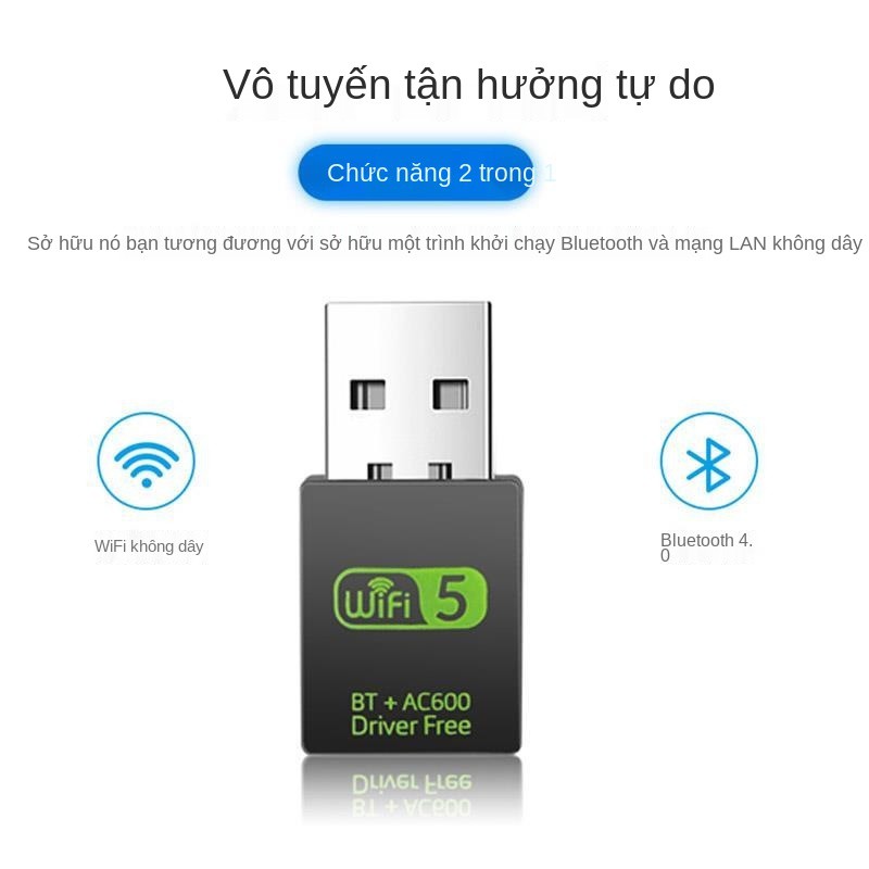 không ổ đĩa USB card mạng không dây máy tính để bàn / máy tính xách tay Bộ thu mạng WIFI thông tin máy tính | BigBuy360 - bigbuy360.vn