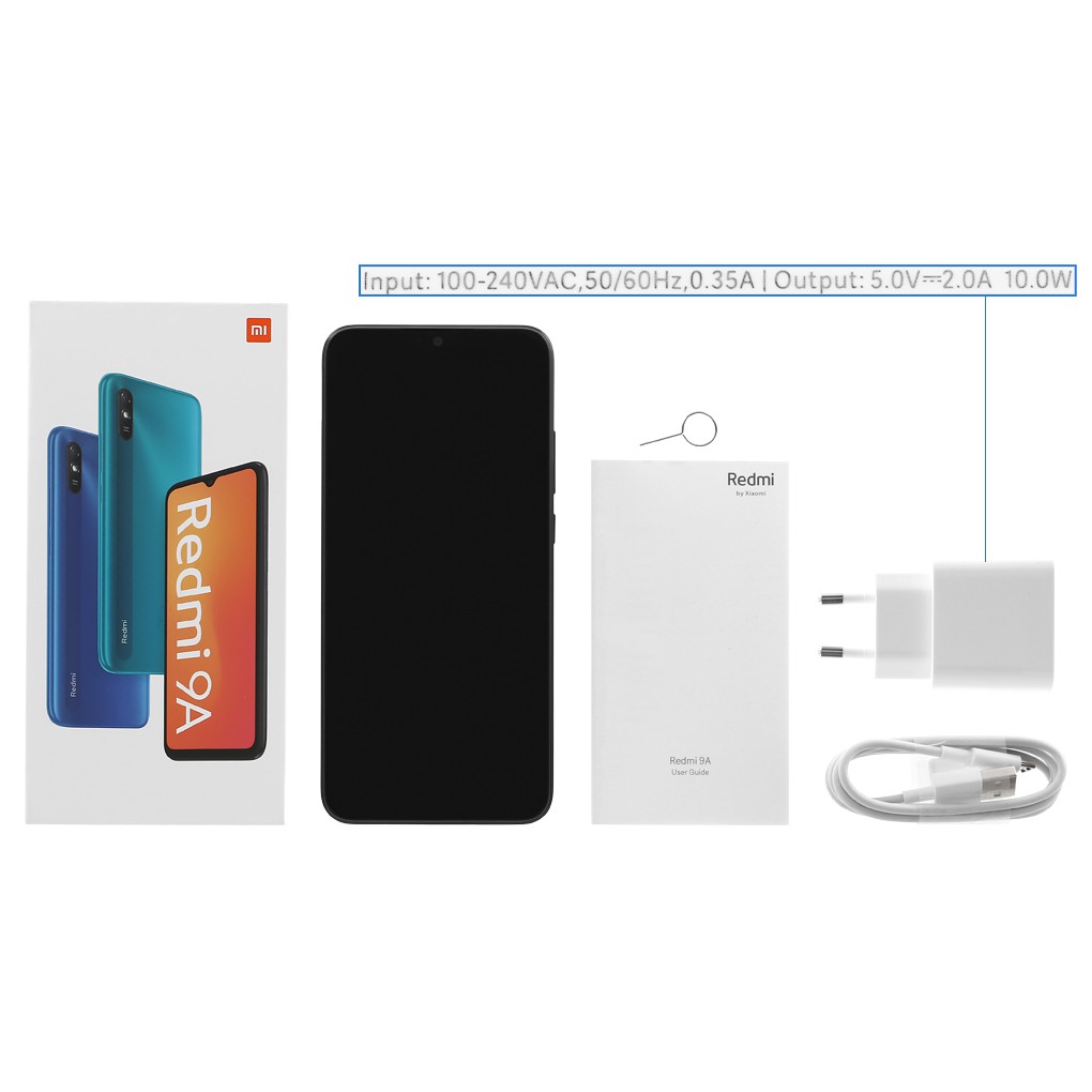 Điện Thoại Xiaomi Redmi 9A 2GB/32GB - Hàng Chính Hãng - Bảo hành điện tử 18 Tháng
