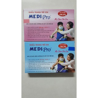 Khẩu trang em bé Medipro 3 lớp - 10 cái