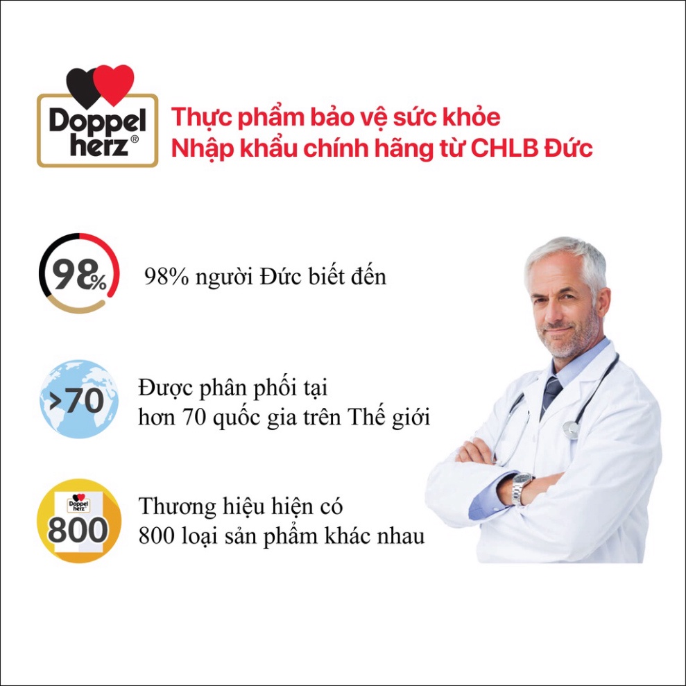 Viên uống Vitamin tổng hợp tăng cường sức khỏe đề kháng Doppelherz Aktiv A-Z Depot