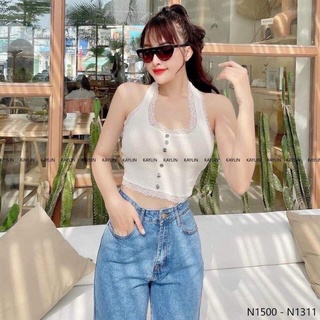 ÁO YẾM PHỐI REN