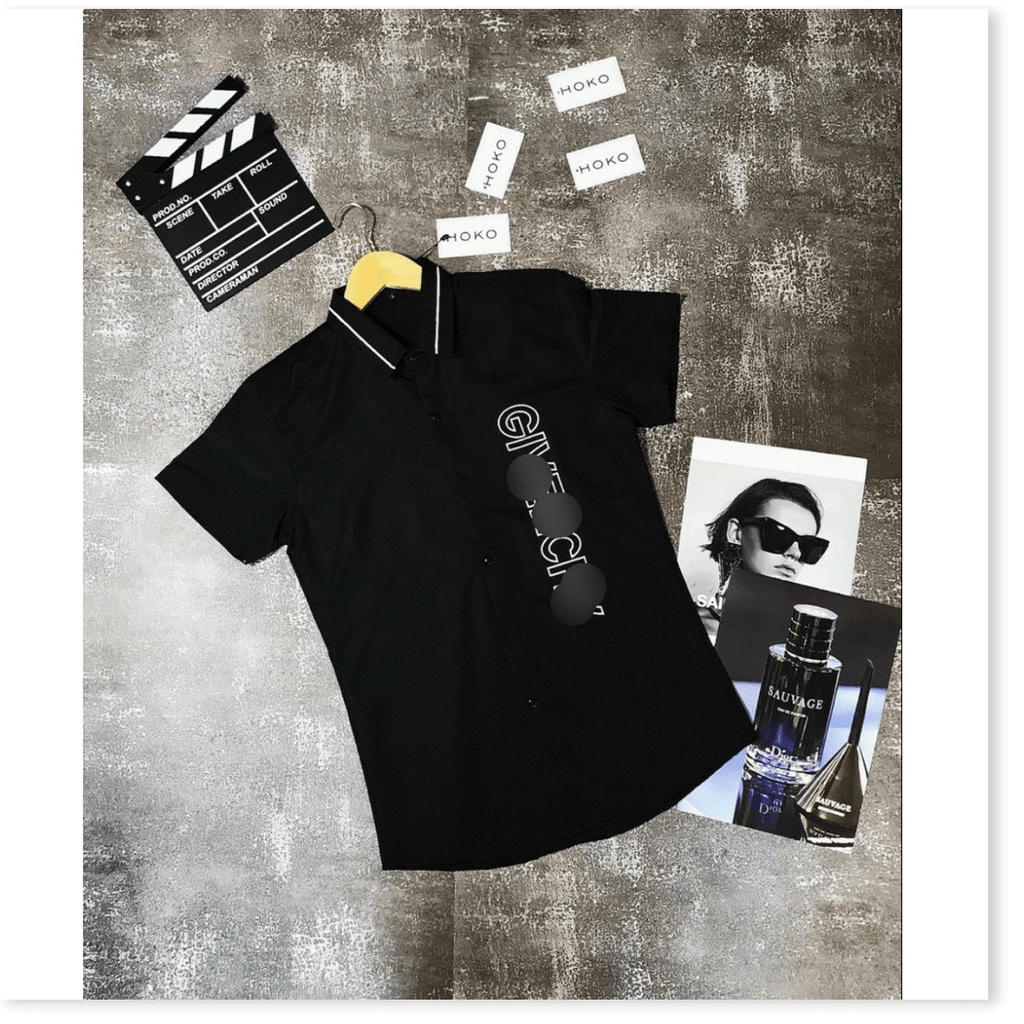 Áo sơ mi in thêu NGẮN TAY NAM CỰC CHẤT , BAO ĐẸP CHO NAM GIỚI KOKO MI FASHION