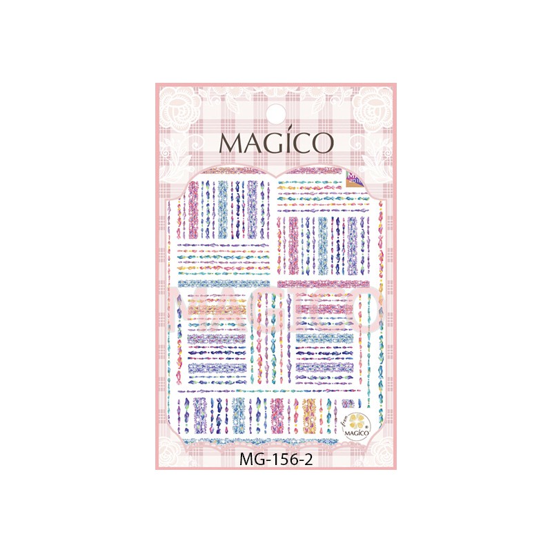 Sticker 3D - Hình dán móng tay magico 156-2