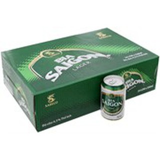 Bia Sài Gòn Lager 330ml Thùng 24 lon