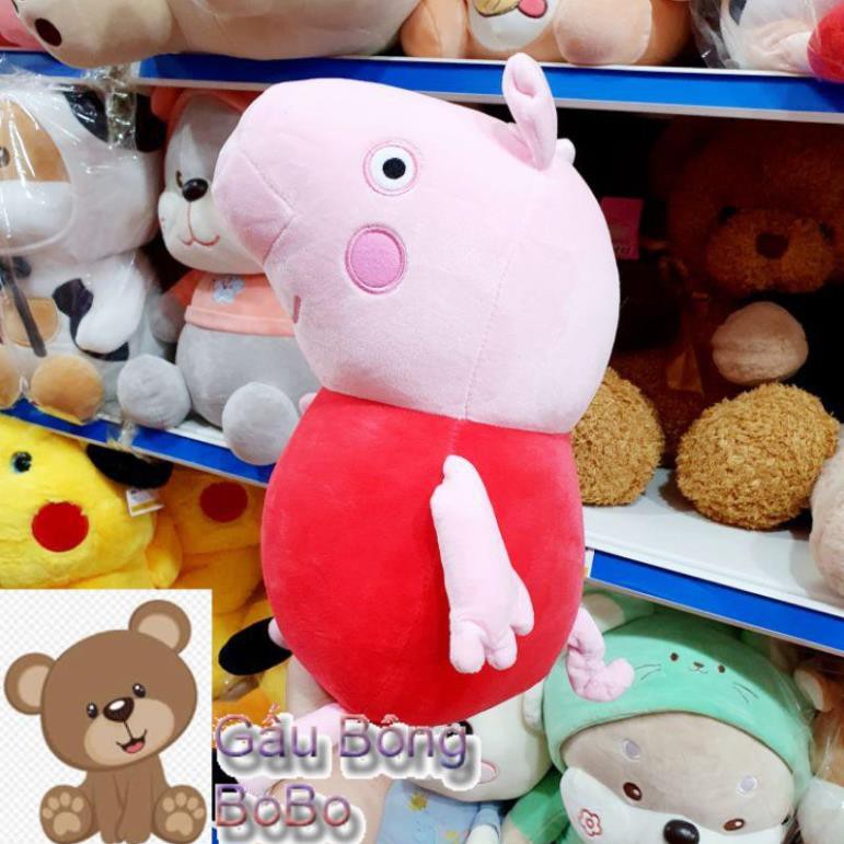 [BOBO] Gấu Bông Heo Peppa Quà Tặng Cho Bé Dễ Thương Hàng Cao Cấp Mềm Mịn Co Dãn 4 Chiều