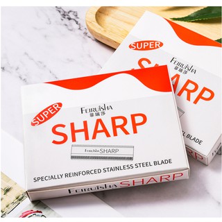 Hộp 10 dao cạo lông mày Sharp Nhật Bản