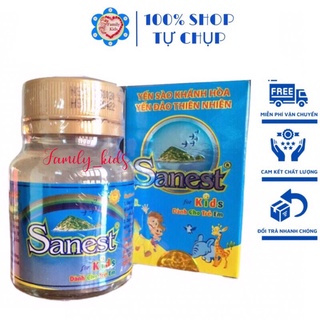 Nước Yến sào Sanest-kids Khánh Hòa dành cho trẻ em loại 62ml