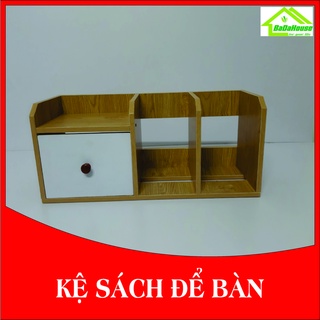 Kệ sách mini Kệ gỗ để bàn mini gỗ MDF