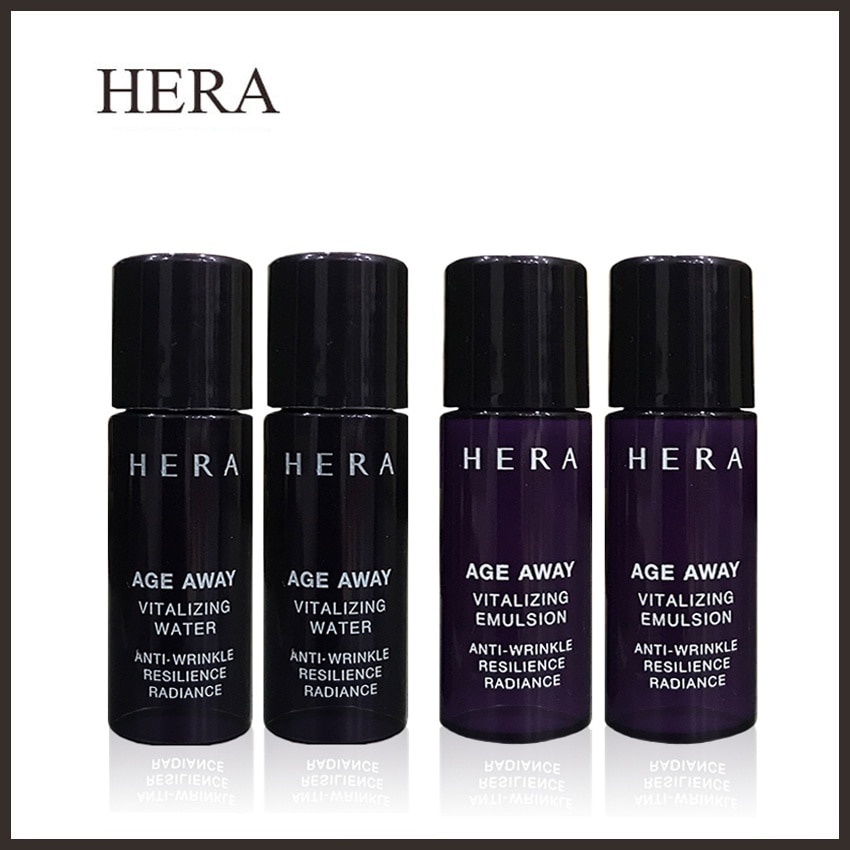 [20 chai] Nước cân bằng và Sữa dưỡng chống lão hóa Hera Age Away Vitaling 5mlx20 - Nước hoa hồng chống lão hóa Hera