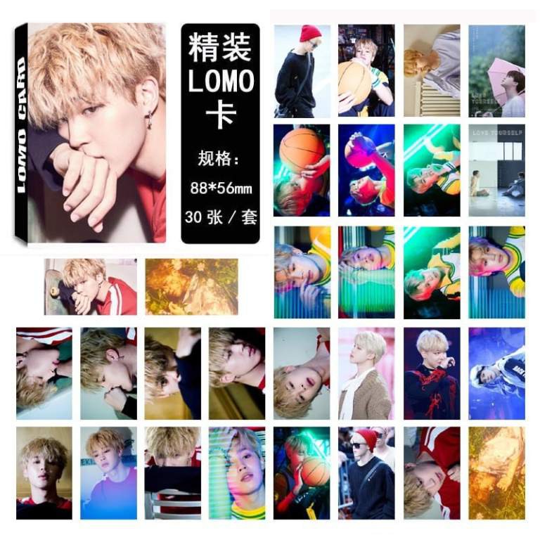 Hộp ảnh Lomo card BTS 5x8 Love Yourself: Her SUGA album ảnh idol thần tượng Hàn Quốc